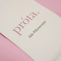 prota bundle silk pillow case