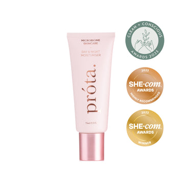 Day and night moisturiser for sensitive skin, Australian made, cruelty free and vegan.